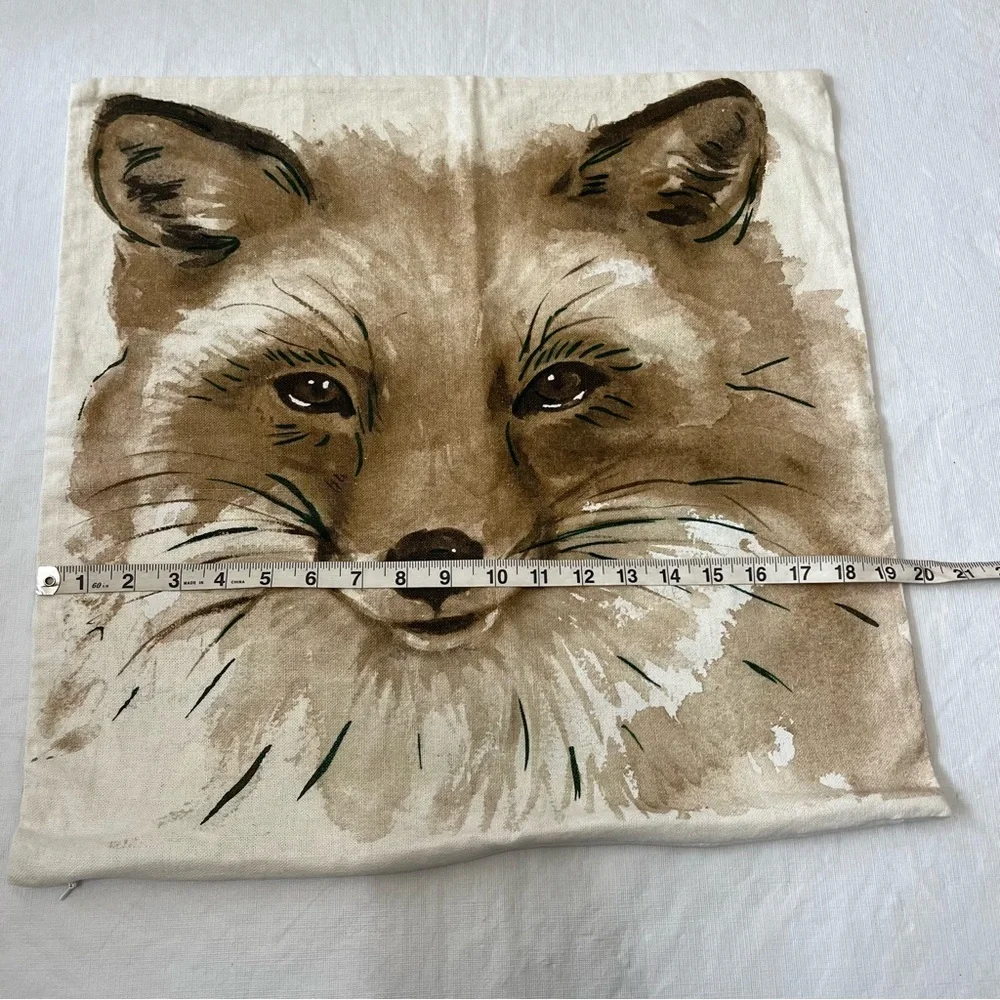 Pottery Barn Fox Pillow Cover
